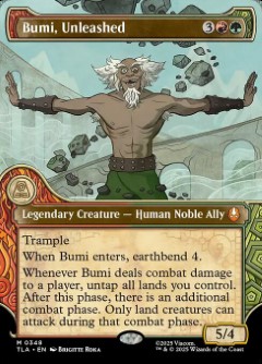 Bumi, Unleashed Avatar- The Last Airbender Elemental Frame